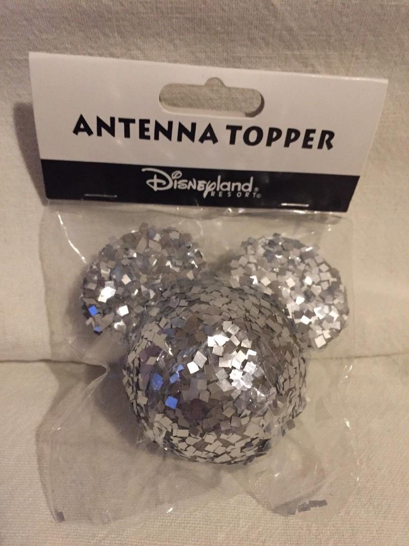 *Rare* Disney Disneyland DISCO BALL Glitter Mickey Antenna Topper/Mirr ...