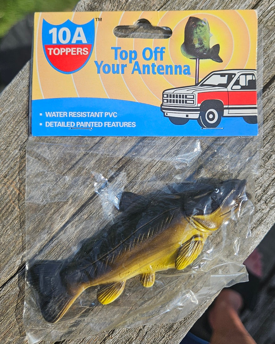 *Last one* VERY Rare Catfish Car Antenna Topper / Auto Dashboard Acces