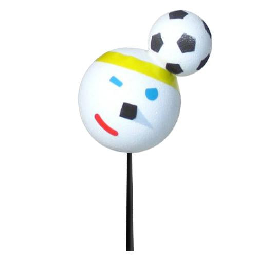 *Rare* Jack in the Box Soccer Car Antenna Topper / Mirror Dangler / Da