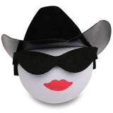Coolballs Cowgirl Red Lips Car Antenna Topper - Thin Antenna Fit
