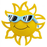 Coolballs California Sunshine Car Antenna Topper (Blue Shades) - Thick Antenna Fit