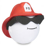 Coolballs "Cool Firefighter" Car Antenna Topper - Thick Antenna Fit