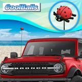 Cooltoppers Red Ladybug Antenna Topper