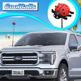 Cooltoppers Red Ladybug Antenna Topper