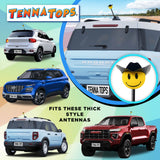 Tenna Tops Cowboy Car Antenna Topper - Thick Antenna Fit