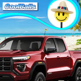 Coolballs Happy Amigo Mexican Sombrero Hat Car Antenna Topper - Thick Fat Antenna Fit