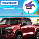 Coolballs Cool Jester Car Antenna Topper - Thick Antenna Fit