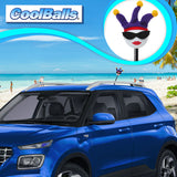 Coolballs Jesterette Car Antenna Topper - Thick Antenna Fit