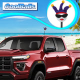 Coolballs Jesterette Car Antenna Topper - Thick Antenna Fit