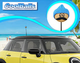 Coolballs Cool Dude Blue Beanie Hat Antenna Topper - Thin Antenna Fit