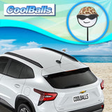 Coolballs "Cool Army" Car Antenna Topper - Thin Antenna Fit