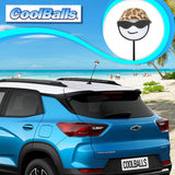 Coolballs "Cool Army" Car Antenna Topper - Thin Antenna Fit
