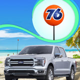 *Rare* Vintage 76 Gas Station Antenna Topper - Thin Antenna Fit (Nice PU Foam)