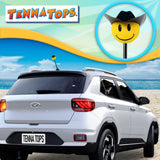 Tenna Tops Cowboy Car Antenna Topper - Thick Antenna Fit