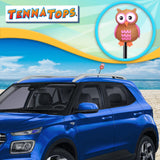 Tenna Tops Pink Owl Car Antenna Topper - Thick Antenna Fit