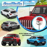 Arizona Diamondbacks Car Antenna Topper (MLB Baseball) - Thin Antenna Fit