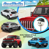Chicago White Sox Car Antenna Topper (MLB Baseball) - Thin Antenna Fit