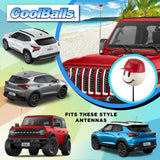 LA Angels MLB Baseball Car Antenna Topper (MLB Baseball) - Thin Antenna Fit