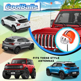 *Almost Gone* Cleveland Browns Car Antenna Topper (NFL Football) - Thin Antenna Fit