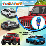 Tenna Tops Flip Flop Sandal Car Antenna Topper (Beach Babe)