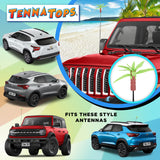 Tenna Tops Palm Tree Tropical Car Antenna Topper - Thin Antenna Fit