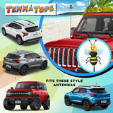 Tenna Tops Queen Bee Car Antenna Topper