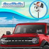 Baltimore Orioles Car Antenna Topper (MLB Baseball) - Thin Antenna Fit