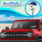 New York Mets Car Antenna Topper (MLB Baseball) - Thin Antenna Fit