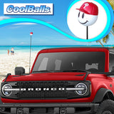 Philadelphia Phillies Car Antenna Topper (MLB Baseball) - Thin Antenna Fit
