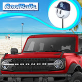 Tampa Bay Rays Car Antenna Topper (MLB Baseball) - Thin Antenna Fit
