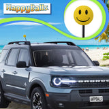 HappyBalls Happy Smiley Face Car Antenna Ball (Yellow)