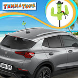 Happyballs Cowboy Cactus Car Antenna Topper - Thin Antenna Fit