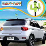 Happyballs Cowboy Cactus Car Antenna Topper - Thick Antenna Fit