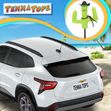 Happyballs Cowboy Cactus Car Antenna Topper - Thin Antenna Fit