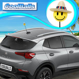 Coolballs Happy Amigo Mexican Sombrero Hat Car Antenna Topper - Thin Antenna Fit