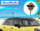 Coolballs Cool Football Car Antenna Topper - Thin Antenna Fit