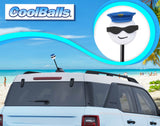Coolballs "Cool Cop" Police Car Antenna Topper - Thick Fat Antenna Fit