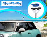 Coolballs "Cool Cop" Police Car Antenna Topper - Thick Fat Antenna Fit