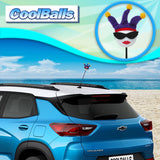 Coolballs Jesterette Car Antenna Topper - Thin Antenna Fit