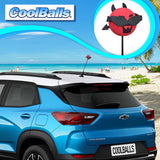 Coolballs Little Devil "Cool Diable" Car Antenna Topper