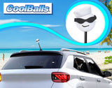 Coolballs Cool Navy Car Antenna Topper - Thick Antenna Fit