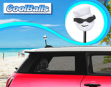 Coolballs Cool Navy Car Antenna Topper - Thick Antenna Fit