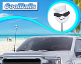 Coolballs Cool Navy Car Antenna Topper - Thin Antenna Fit