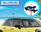Coolballs "Cool Skater Girl" Skateboarder Car Antenna Topper - Thin Antenna Fit
