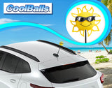 Coolballs California Sunshine Car Antenna Topper (B&W Shades) - Thin Antenna Fit
