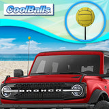 Coolballs Cool Volleyball Antenna Topper - Thin Antenna Fit