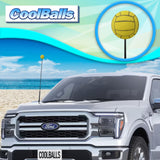 Coolballs Cool Volleyball Antenna Topper - Thin Antenna Fit