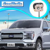 Coolballs Betty Boop Car Antenna Topper - Thin Antenna Fit