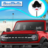 Coolballs Cowgirl Red Lips Car, Truck, SUV Antenna Topper