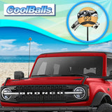 Coolballs Cool Dude Black Bandana Car, Truck, Jeep Antenna Topper